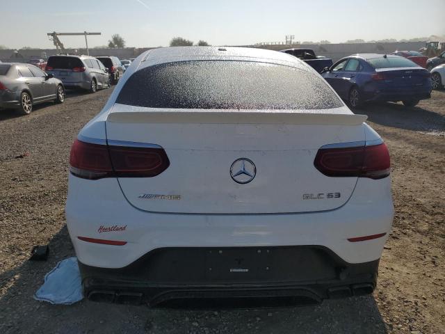 WDC0J8JB4LF745728 - 2020 MERCEDES-BENZ GLC COUPE 63 4MATIC AMG WHITE photo 6