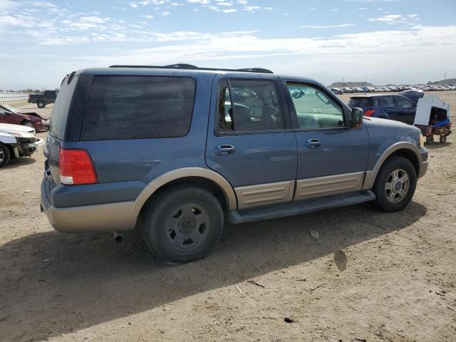 1FMPU18L93LA08605 - 2003 FORD EXPEDITION EDDIE BAUER BLUE photo 3