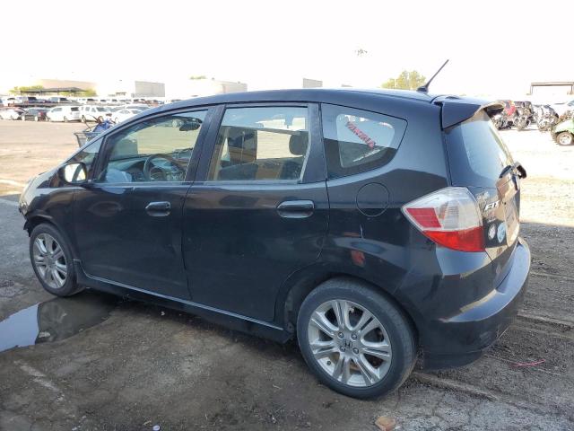 JHMGE8H58BC026523 - 2011 HONDA FIT SPORT BLACK photo 2