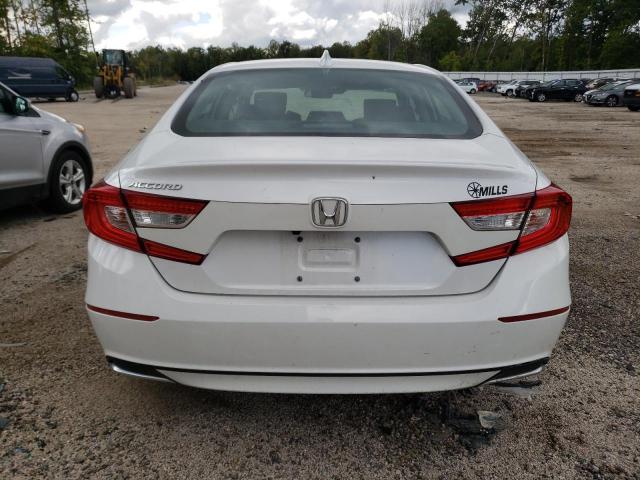 1HGCV1F10LA006689 - 2020 HONDA ACCORD LX WHITE photo 6