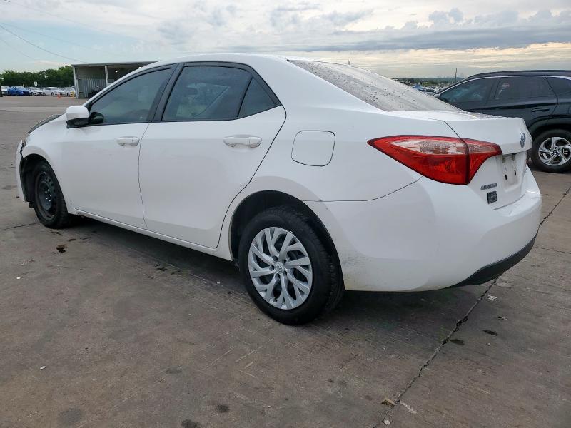 5YFBURHE7KP892970 - 2019 TOYOTA COROLLA L თეთრი ფოტო 2