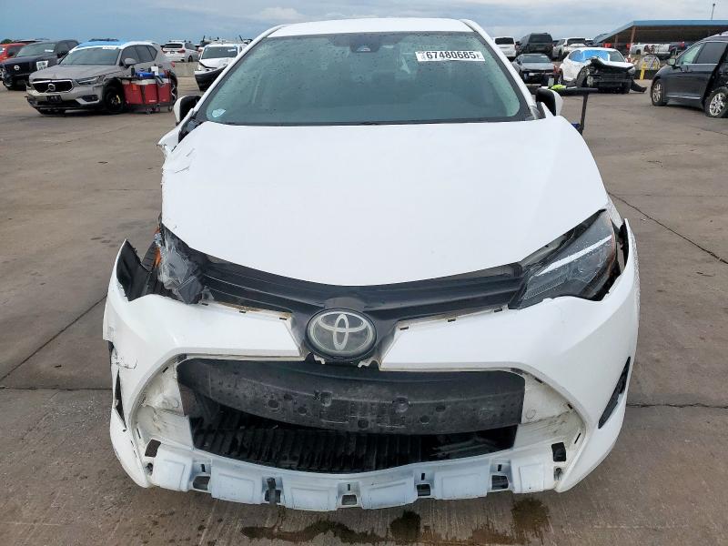 5YFBURHE7KP892970 - 2019 TOYOTA COROLLA L თეთრი ფოტო 5