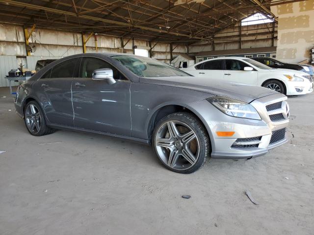 WDDLJ7DB1CA017585 - 2012 MERCEDES-BENZ CLS 550 GRAY photo 4