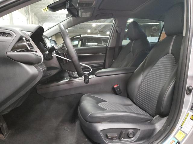 4T1T11AK7PU768332 - 2023 TOYOTA CAMRY SE NIGHT SHADE SILVER photo 7