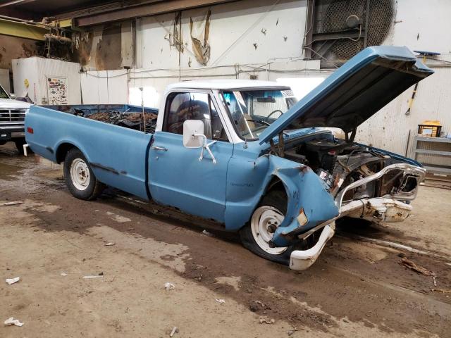 CCE142F374488 - 1972 CHEVROLET C-10 BLUE photo 4