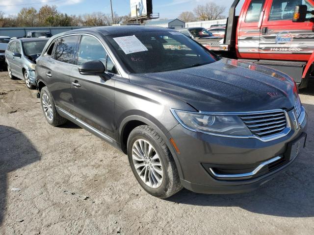 2LMPJ6KRXHBL11553 - 2017 LINCOLN MKX SELECT GRAY photo 1