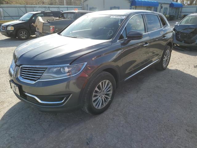 2LMPJ6KRXHBL11553 - 2017 LINCOLN MKX SELECT GRAY photo 2