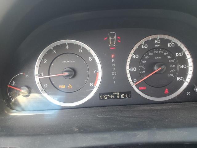 1HGCP26809A050861 - 2009 HONDA ACCORD EXL GRAY photo 9