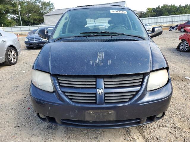 2D4GP44L97R357265 - 2007 DODGE GRAND CARA SXT BLUE photo 5