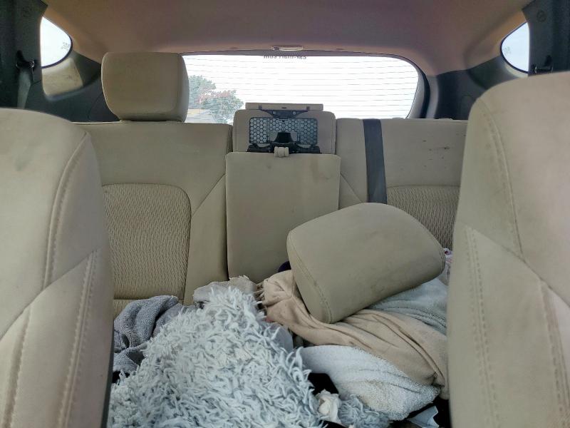 5XYZU3LB9DG080876 - 2013 HYUNDAI SANTA FE S GRAY photo 10