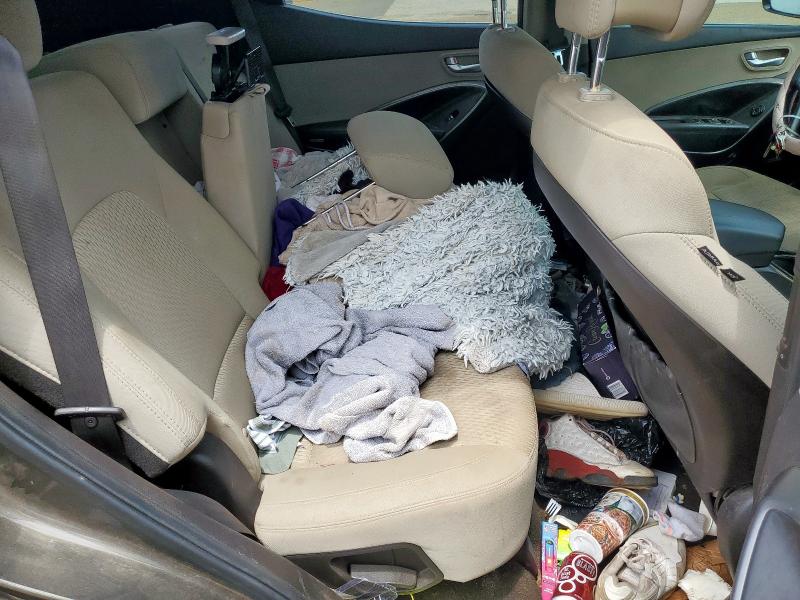 5XYZU3LB9DG080876 - 2013 HYUNDAI SANTA FE S GRAY photo 11