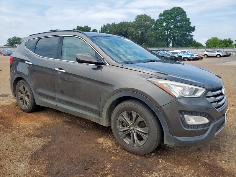 5XYZU3LB9DG080876 - 2013 HYUNDAI SANTA FE S GRAY photo 4