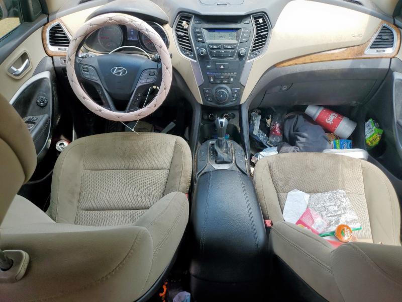 5XYZU3LB9DG080876 - 2013 HYUNDAI SANTA FE S GRAY photo 8