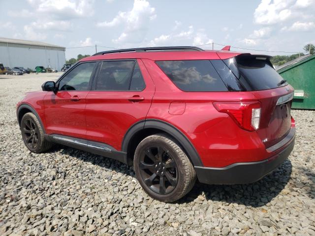 1FMSK8DH4LGD12170 - 2020 FORD EXPLORER XLT RED photo 2