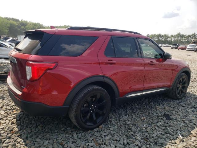 1FMSK8DH4LGD12170 - 2020 FORD EXPLORER XLT RED photo 3