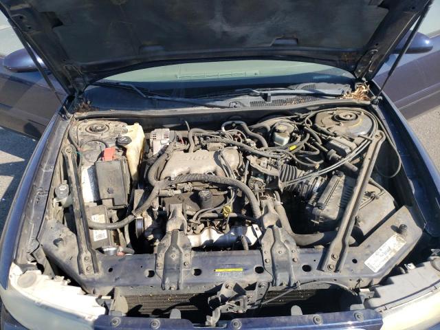 2G4WY55J021217441 - 2002 BUICK CENTURY LIMITED BLUE photo 11