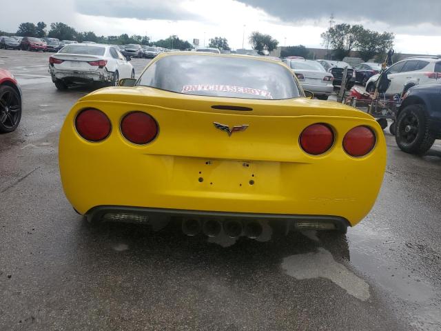 1G1YW2DW4B5100581 - 2011 CHEVROLET CORVETTE GRAND SPORT YELLOW photo 6