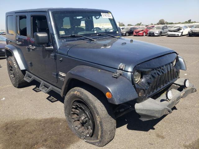 1J8GA59107L122377 - 2007 JEEP WRANGLER SAHARA CHARCOAL photo 1