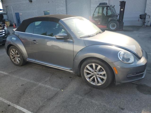 3VW5L7AT5DM811064 - 2013 VOLKSWAGEN BEETLE GRAY photo 4