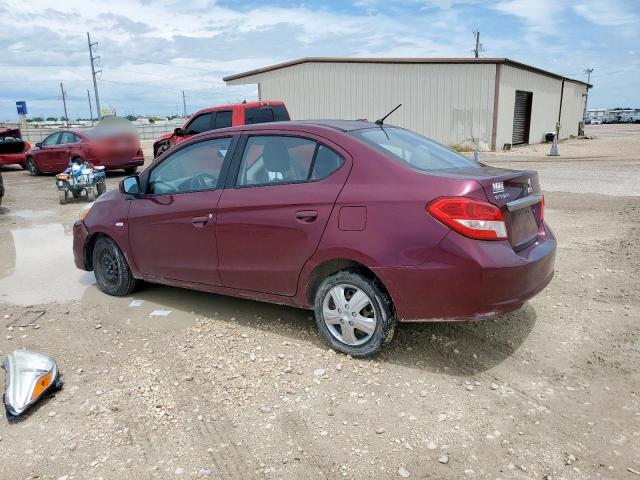 ML32F3FJXHHF07628 - 2017 MITSUBISHI MIRAGE G4 ES BURGUNDY photo 2