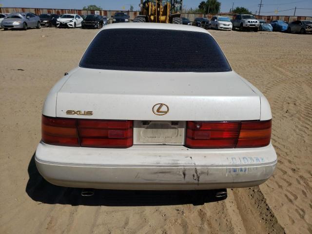 JT8UF11E2N0119450 - 1992 LEXUS LS 400 WHITE photo 6