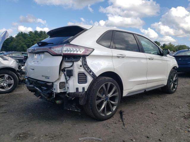 2FMPK4AP2JBB90648 - 2018 FORD EDGE SPORT WHITE photo 3