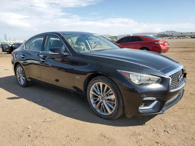 JN1EV7AR7JM440761 - 2018 INFINITI Q50 LUXE BLACK photo 4