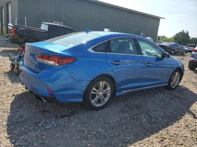 5NPE34AFXJH727772 - 2018 HYUNDAI SONATA SPORT BLUE photo 3