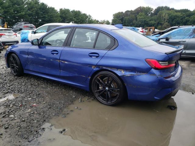 WBA5R1C59KAK09658 - 2019 BMW 330I BLUE photo 2
