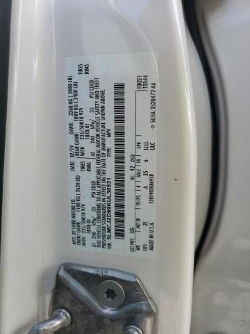 5LMCJ2D99KUL30531 - 2019 LINCOLN MKC SELECT Белый фото 14