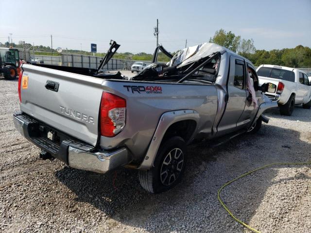 5TFUW5F18GX493053 - 2016 TOYOTA TUNDRA DOUBLE CAB SR/SR5 SILVER photo 3