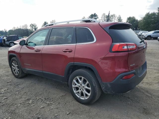 1C4PJMCSXHW501051 - 2017 JEEP CHEROKEE LATITUDE RED photo 2