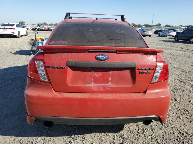 JF1GE76629G502782 - 2009 SUBARU IMPREZA WRX RED photo 6