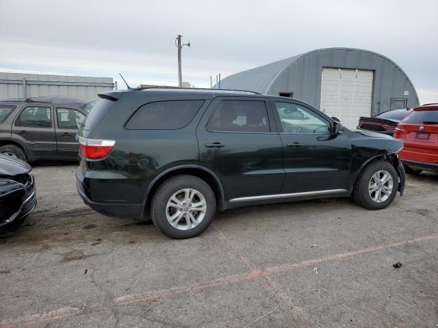 1D4RE4GG8BC743917 - 2011 DODGE DURANGO CREW GREEN photo 3