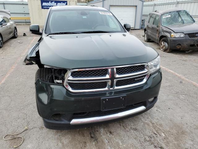 1D4RE4GG8BC743917 - 2011 DODGE DURANGO CREW GREEN photo 5