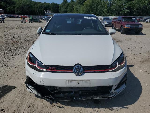 3VW6T7AU5KM032533 - 2019 VOLKSWAGEN GTI S WHITE photo 5