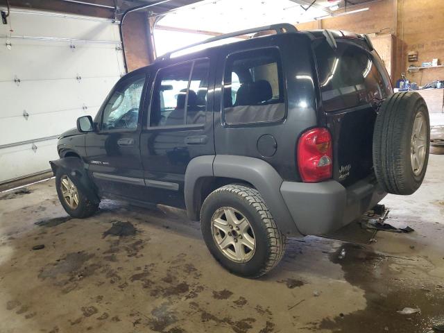 1J4GL48K03W706058 - 2003 JEEP LIBERTY SPORT 黑色 照片 2