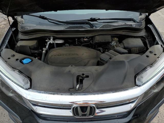 5FNYF6H58MB028303 - 2021 HONDA PILOT EXL BLACK photo 12