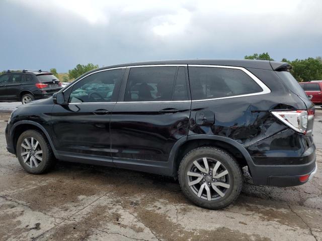 5FNYF6H58MB028303 - 2021 HONDA PILOT EXL BLACK photo 2