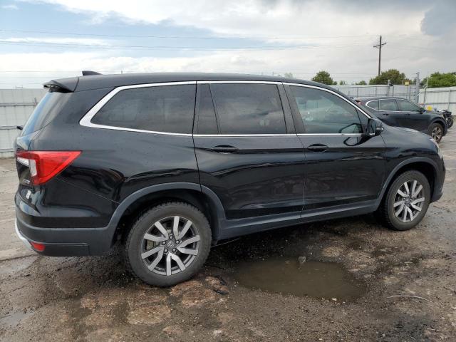 5FNYF6H58MB028303 - 2021 HONDA PILOT EXL BLACK photo 3