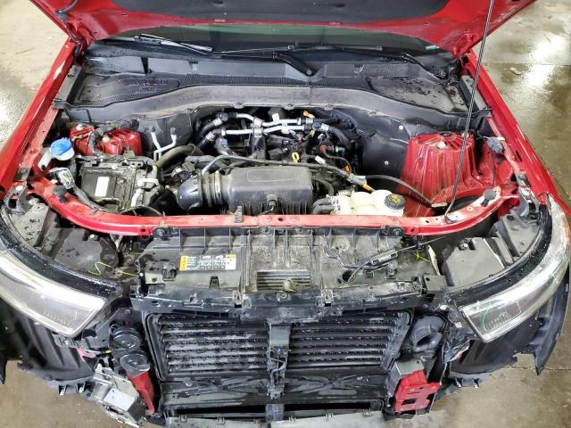 1FMSK8DH3PGC27147 - 2023 FORD EXPLORER XLT Կարմիր լուսանկար 12