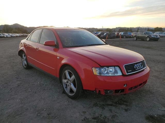 WAULC68E54A025609 - 2004 AUDI A4 1.8T QUATTRO RED photo 1