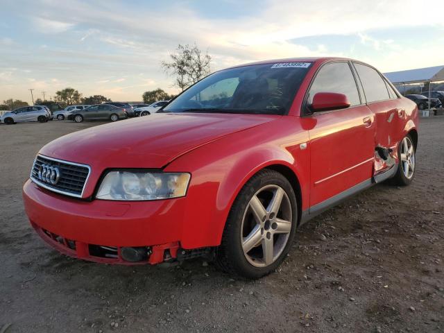 WAULC68E54A025609 - 2004 AUDI A4 1.8T QUATTRO RED photo 2