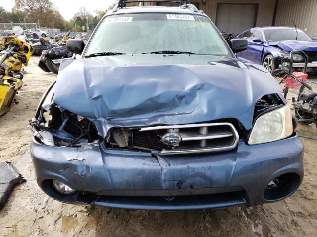 4S4BT62C857104353 - 2005 SUBARU BAJA SPORT BLUE photo 5