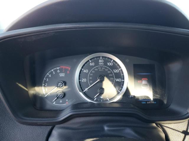 5YFEPMAE4MP160333 - 2021 TOYOTA COROLLA LE BLUE photo 9