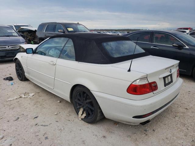 WBABW334X5PL37486 - 2005 BMW 325 CI WHITE photo 2