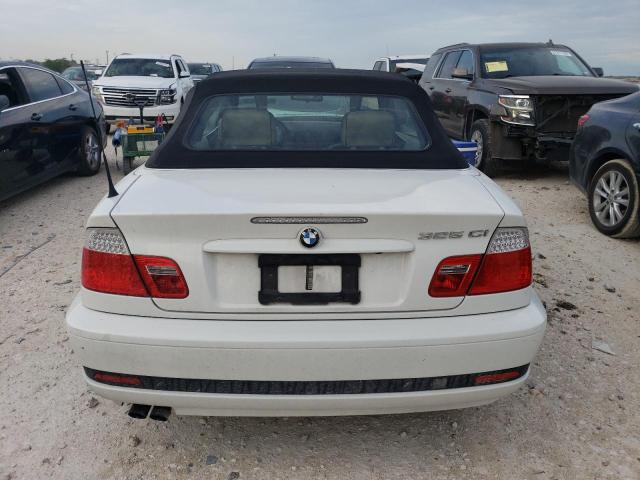 WBABW334X5PL37486 - 2005 BMW 325 CI WHITE photo 6