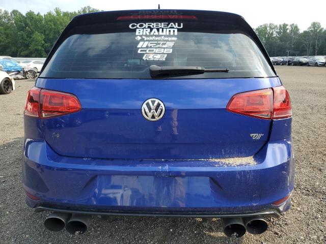 WVWWF7AU5HW109114 - 2017 VOLKSWAGEN GOLF R ლურჯი ფოტო 6