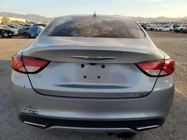 1C3CCCBBXGN152096 - 2016 CHRYSLER 200 S SILVER photo 6