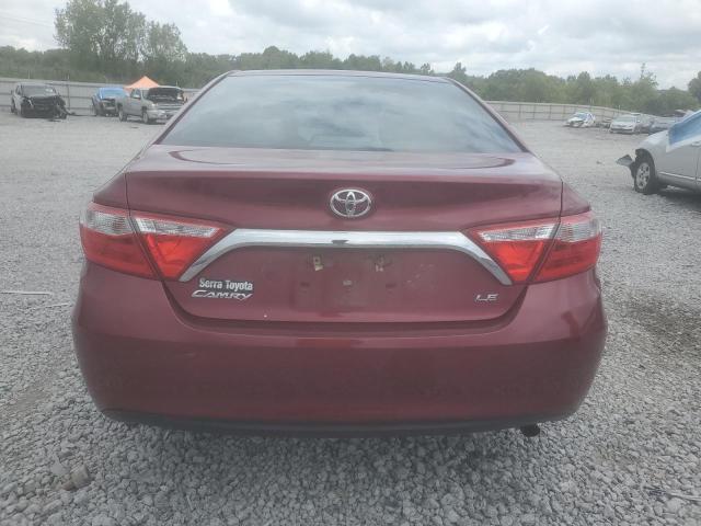 4T1BF1FK7GU579685 - 2016 TOYOTA CAMRY LE BURGUNDY photo 6